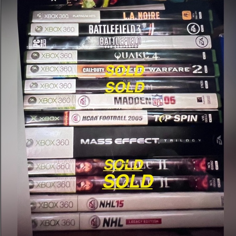 XBOX 360 Video Games EUC $8 Each OR Lets make a Deal